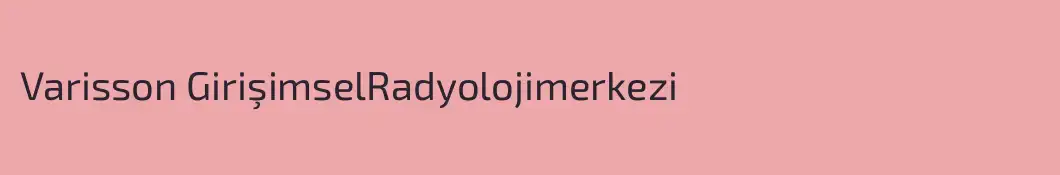 Varisson GirişimselRadyolojimerkezi
